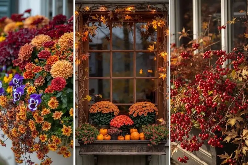 fall window box ideas