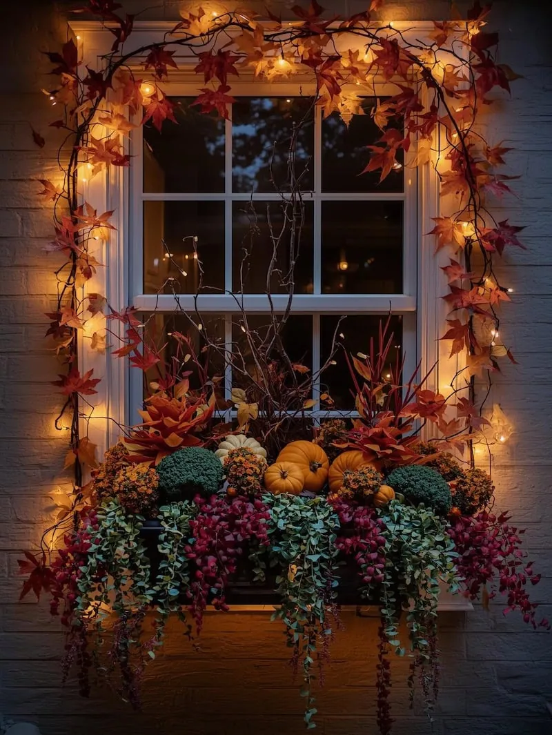 fall window box ideas