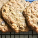 crispy oatmeal chocolate chip cookies